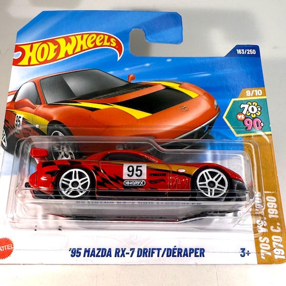 Hot Wheels '95 Mazda RX-7 Drift - '70S Vs '90S - Etsy