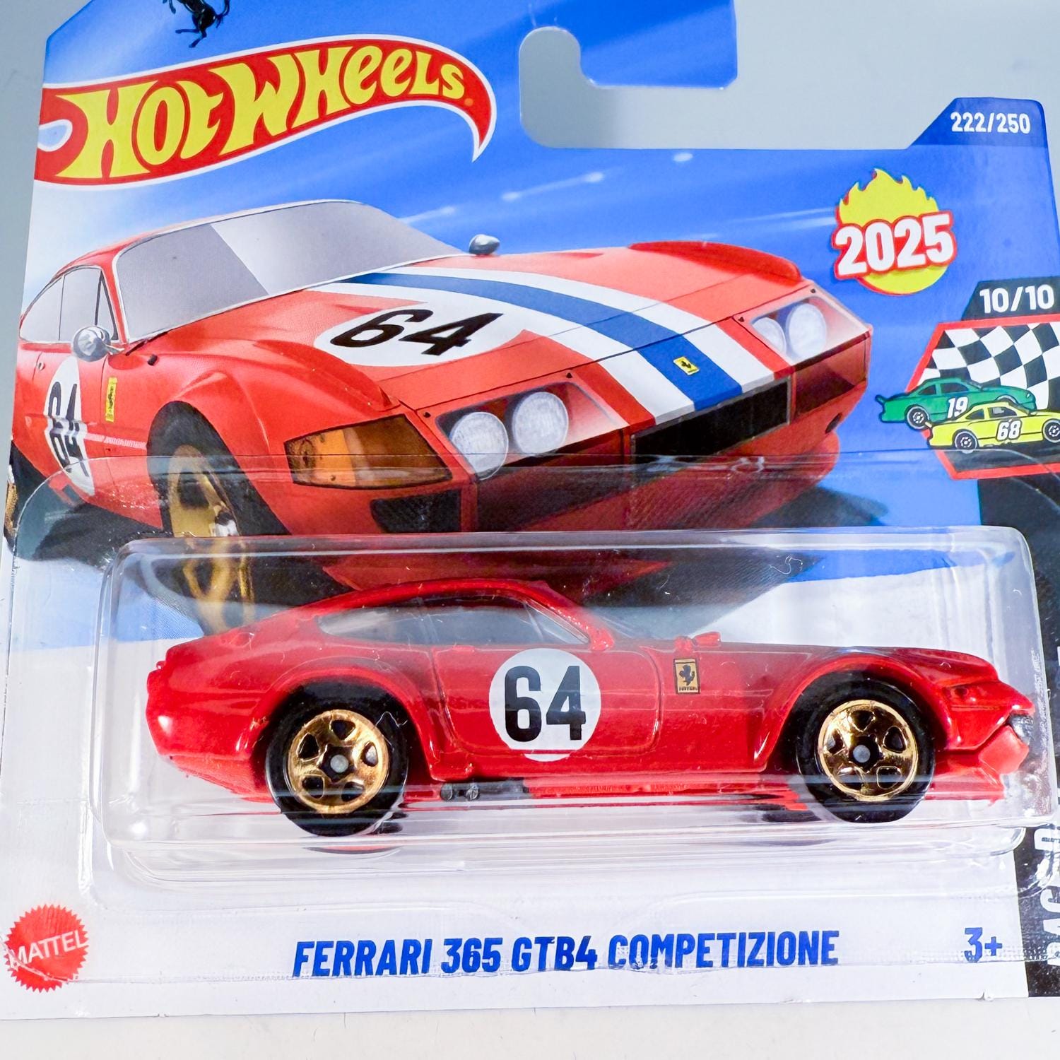 ホットウィール フェラーリ 365 GTB4 コンペティツィオーネ - レース