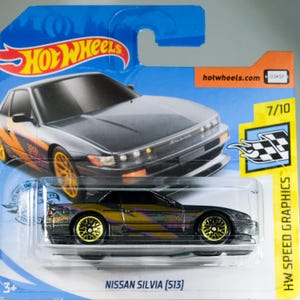 Hot Wheels Nissan Silvia S13 - HW Speed Graphics (First Edition)