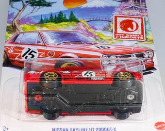Hot Wheels Nissan Skyline HT 2000GT-X – J-imports Diecast Model