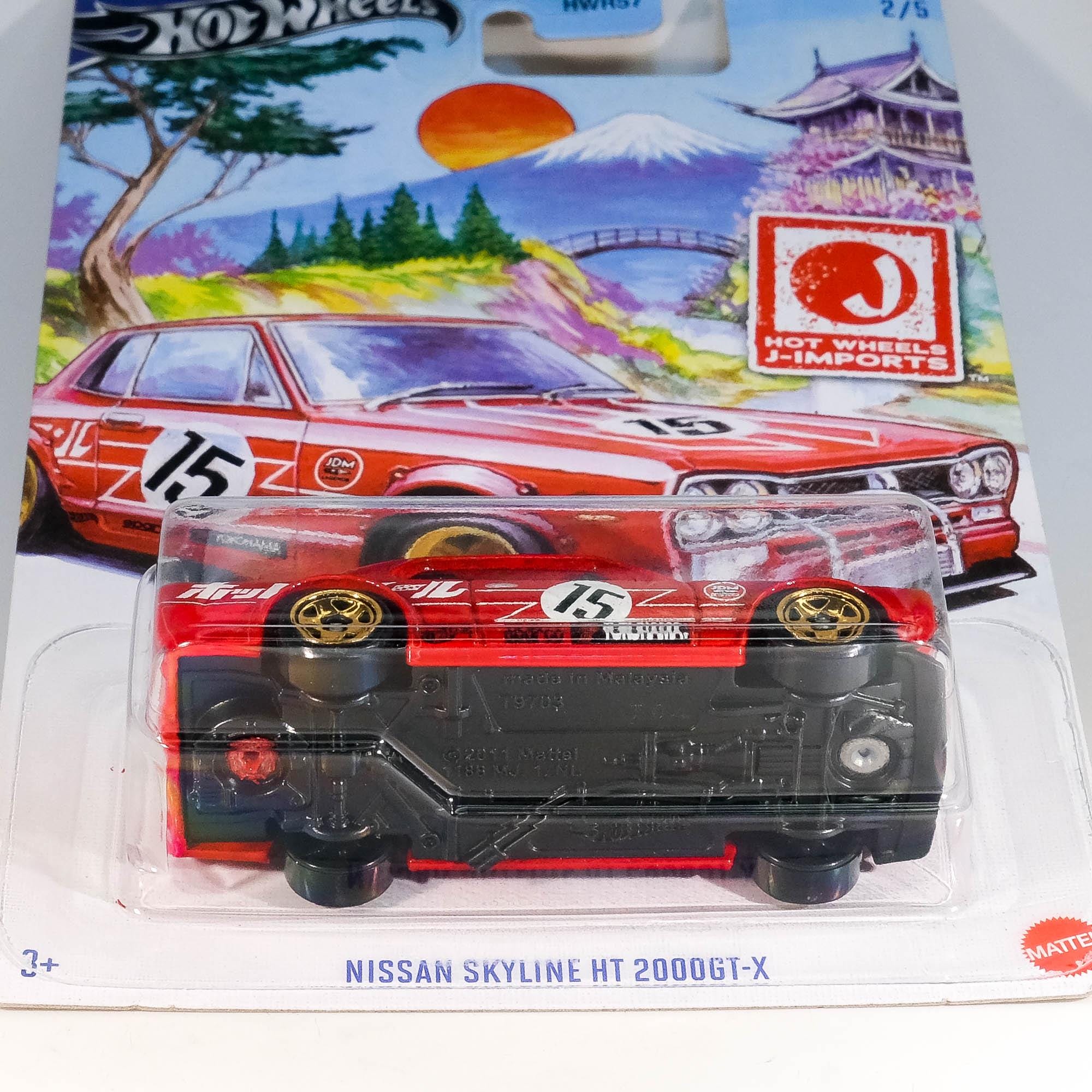 Hot Wheels Nissan Skyline HT 2000GT-X – J-imports Diecast Model