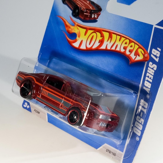 Hot Wheels Vintage '67 Shelby GT500 - Muscle Mania (2009) - Etsy