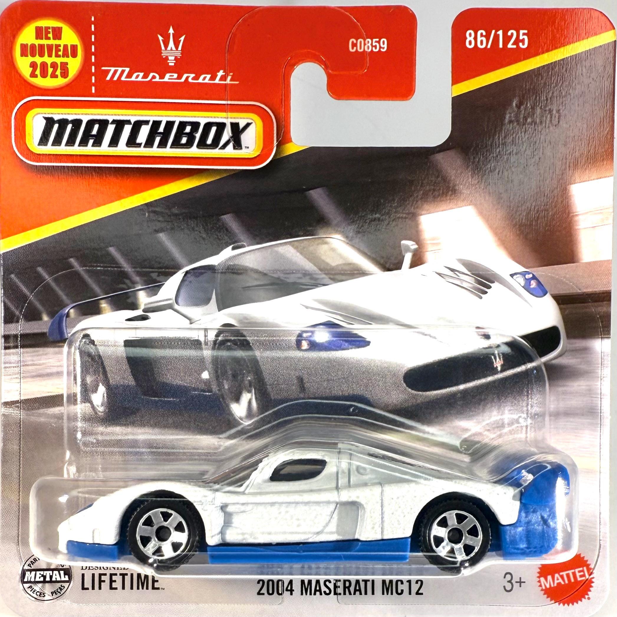 Matchbox 2004 Maserati MC12 (first Edition) - Etsy Canada