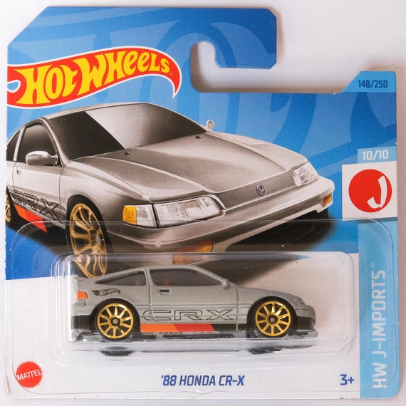Hot Wheels Honda CR-X 1988 - HW J-imports - Etsy Ireland