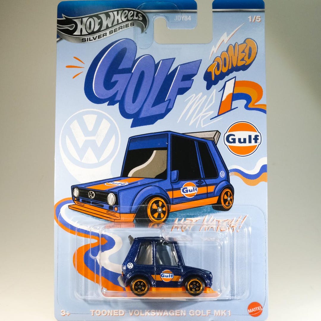 ホットウィール トゥーンド フォルクスワーゲン ゴルフ MK1 – シルバー