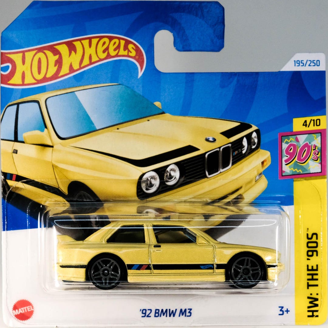 Hot Wheels Fleet Flyer '92 BMW M3 Supreme Hot Wheels FLEET FLYER