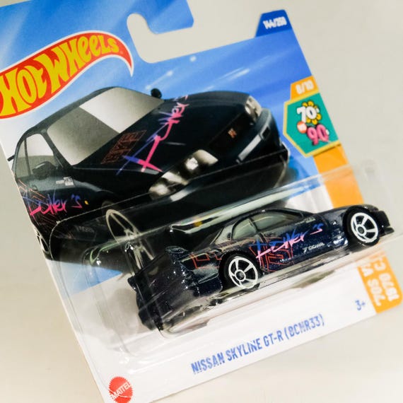 Hot Wheels Nissan Skyline GT-R (BCNR33) - HW '70s Vs '90s - Etsy