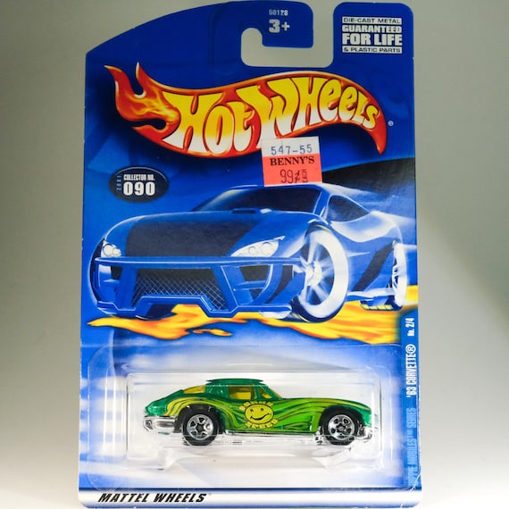 Vintage Hot Wheels Split Window '63 Corvette - Hippie Mobiles