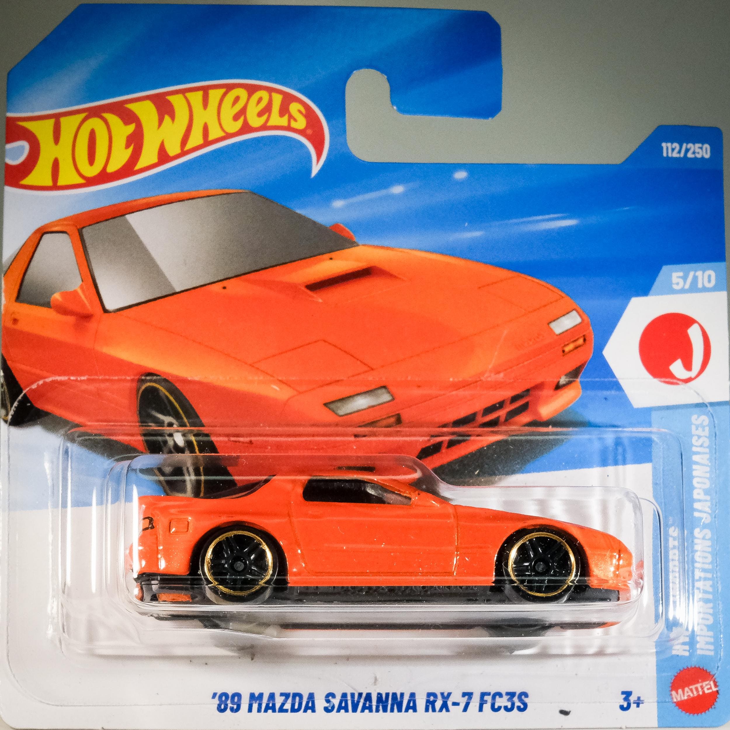 Hot Wheels '89 Mazda Savannah RX-7 FC3S - HW J-imports - Etsy