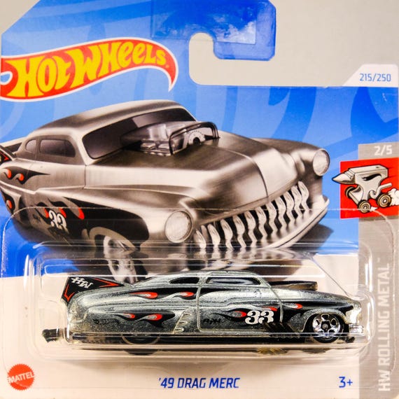 Hot Wheels 49 Drag Merc HW Rolling Metal Etsy