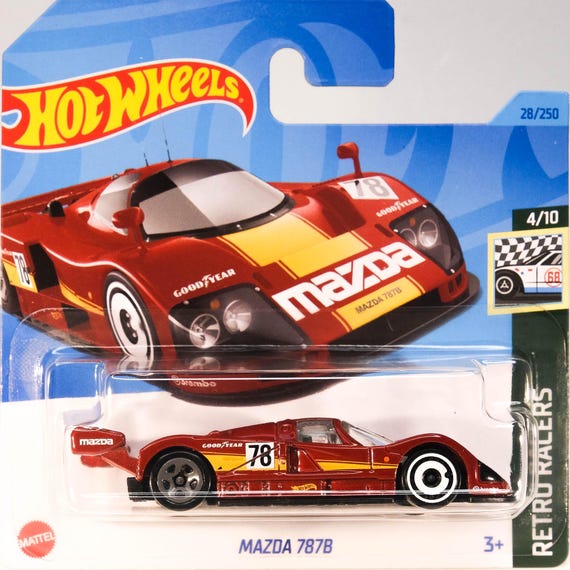 ホットウィール マツダ 787B - レトロレーサー - Etsy 日本
