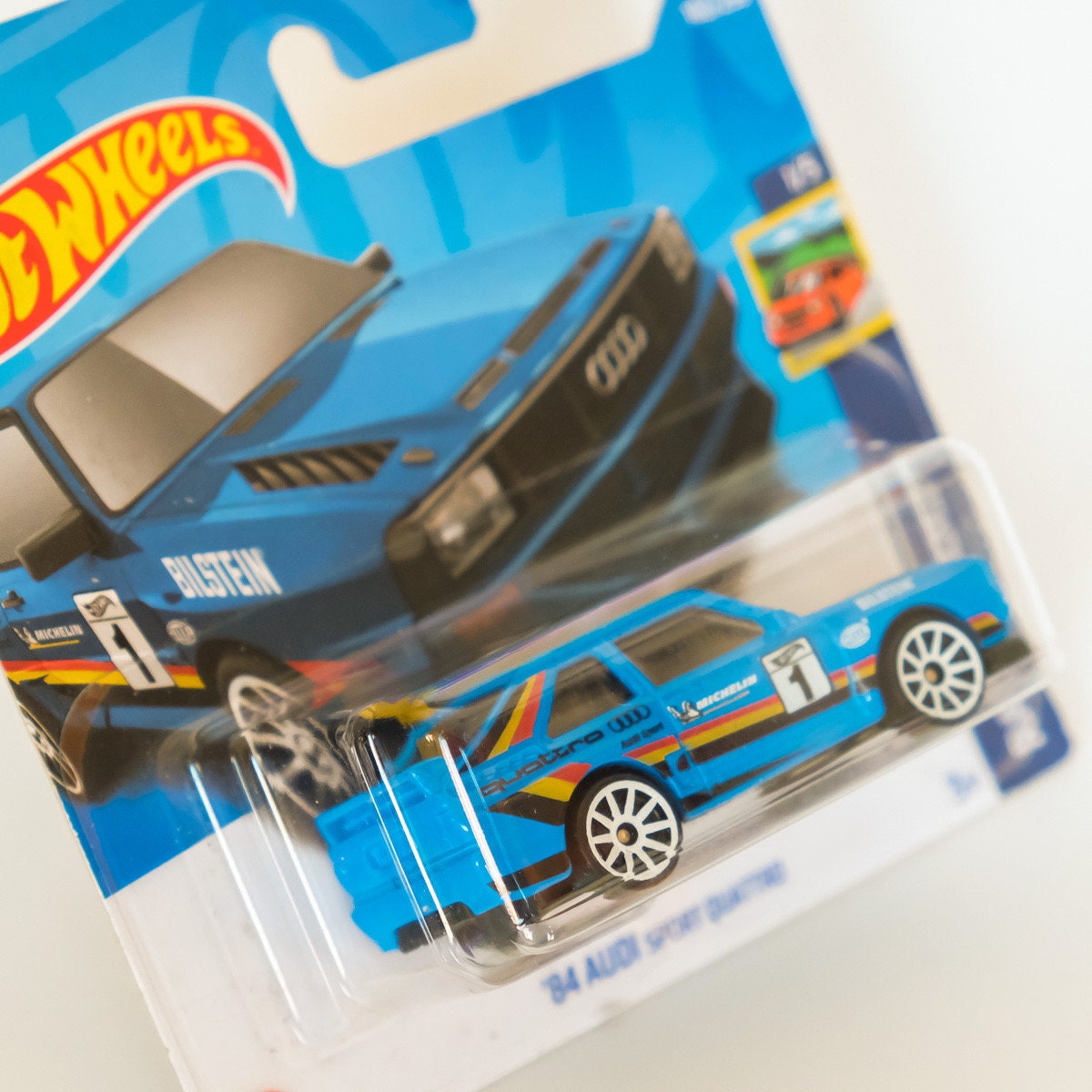 ホットウィール アウディ スポーツ クワトロ '84 (ブルー) - ラリー