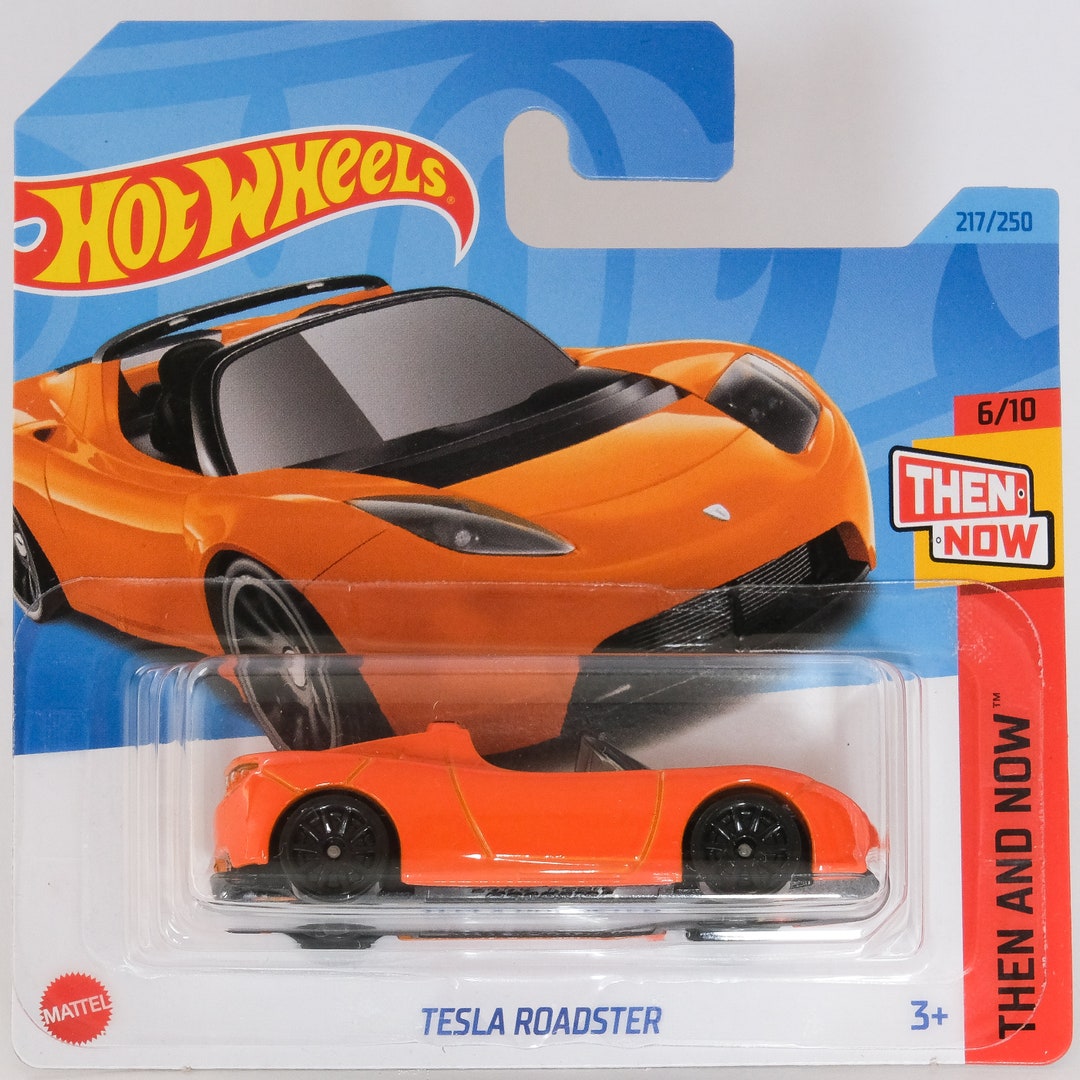 Tesla Roadster Hot Wheels Electric Speed in Miniature Etsy