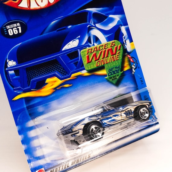 Vintage Hot Wheels '65 Corvette - Mattel Wheels (2002) - Etsy