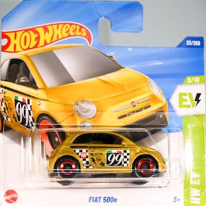 Hot Wheels Fiat 500e - HW EV