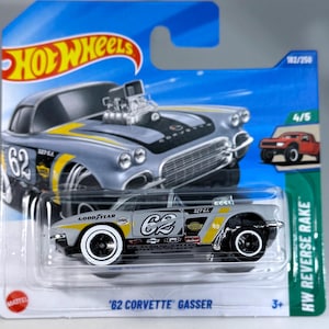 62 Corvette Gasser Hot Wheels - Etsy