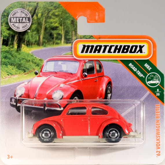 Matchbox Volkswagen Beetle 1962 - MBX Road Trip - Etsy