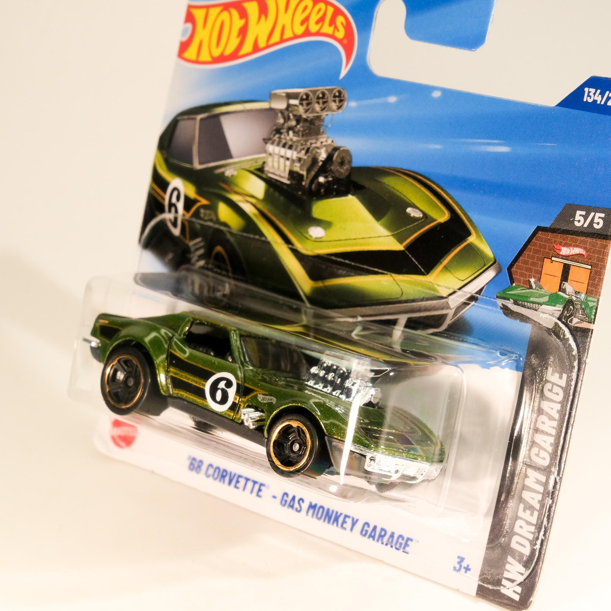 Hot Wheels '68 Corvette Gas Monkey - HW Dream Garage - Etsy