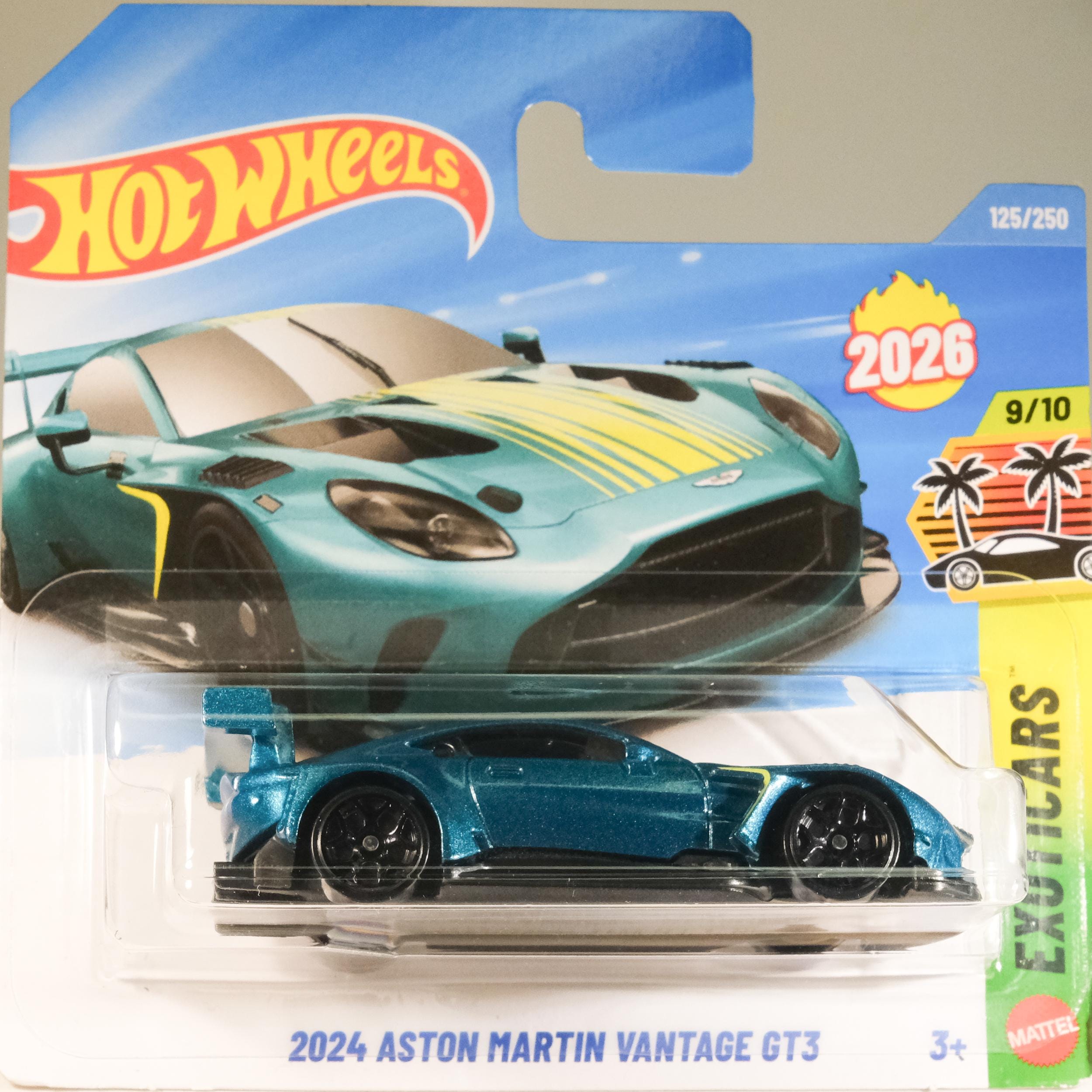 Hot Wheels 2024 Aston Martin Vantage GT3 - Exoticars (first
