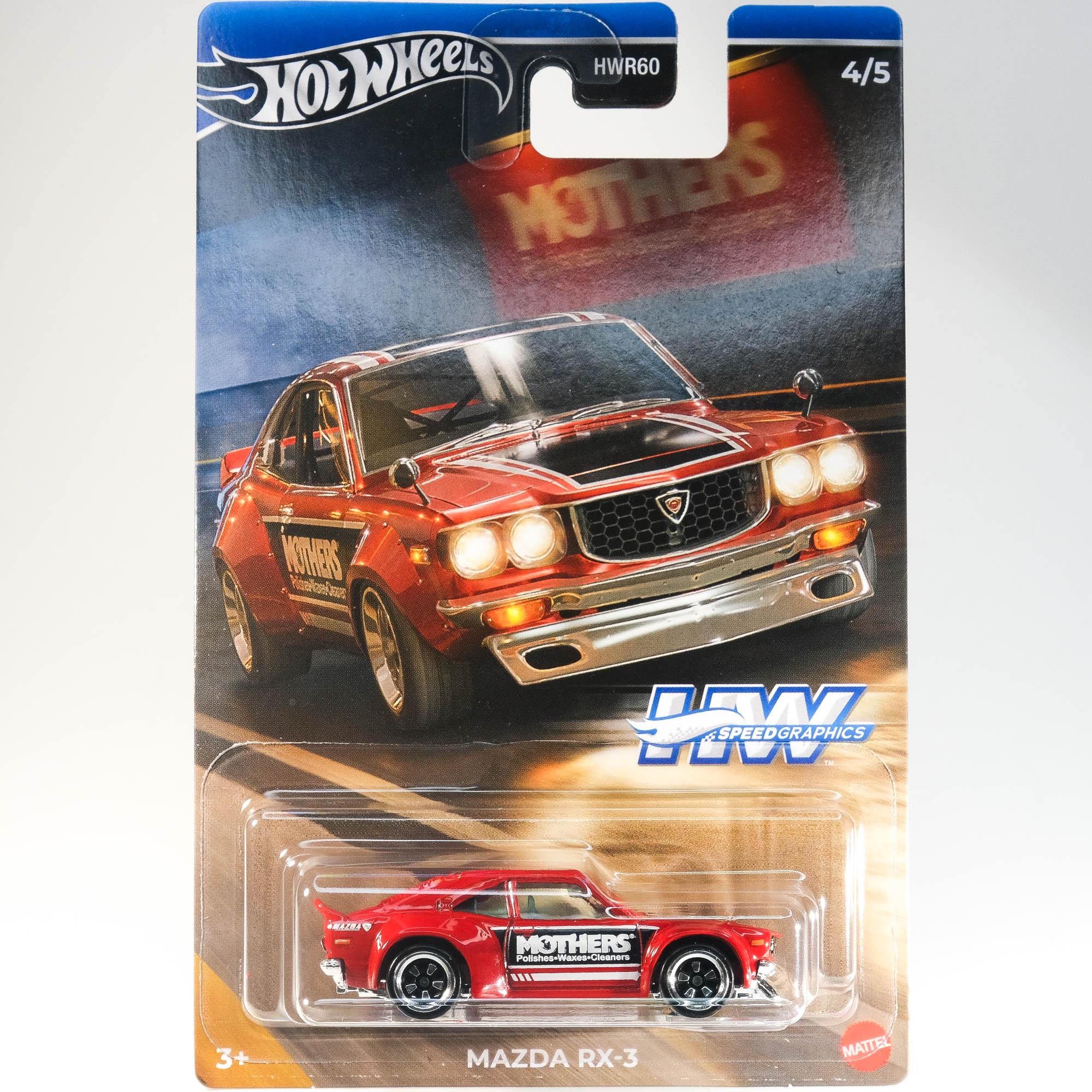 Hot Wheels Mazda RX-3 - HW Speed Graphics - Etsy