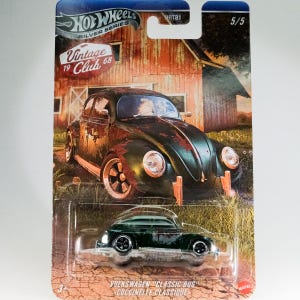 Hot Wheels Volkswagen Classic Bug – Vintage Club - Etsy