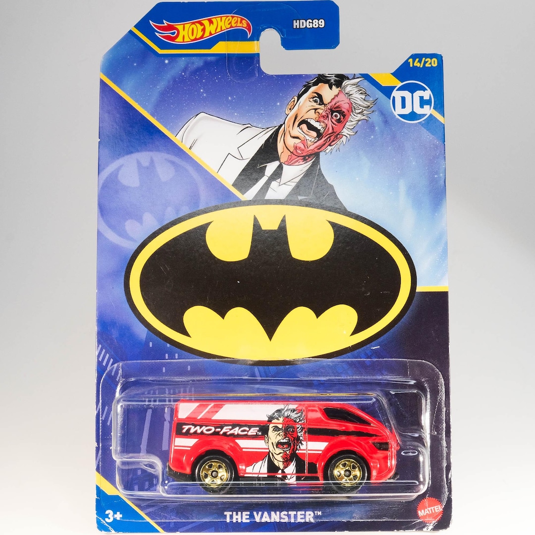 Hot Wheels Two-face the Vanster - Batman - Etsy