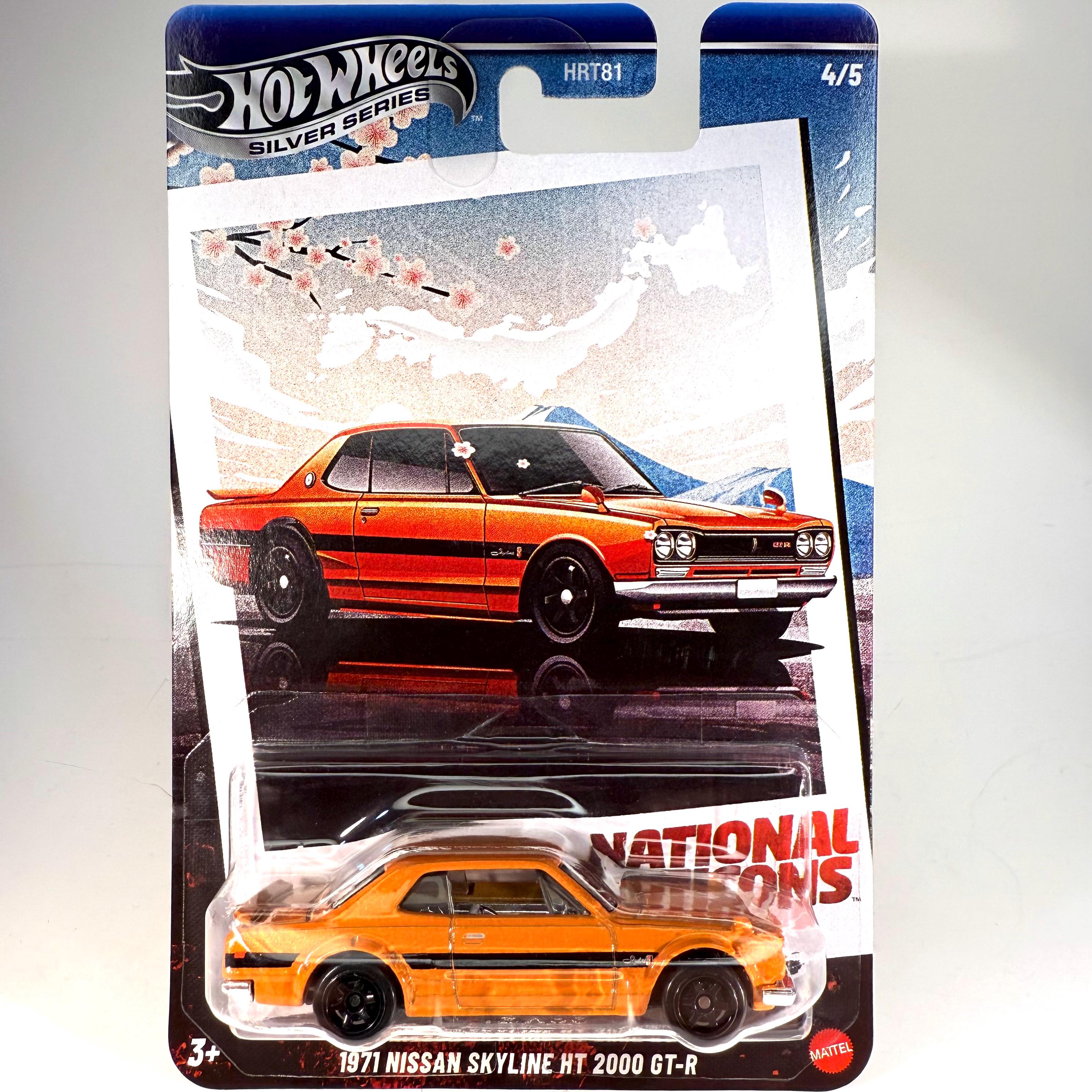 ホットウィール 1971年式 日産スカイライン HT 2000 GT-R - ナショナル