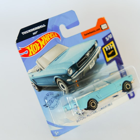 '65 マスタング or サンダーボルト ホットウィール Hot Wheels '65 Mustang Conversível - 007 Thunderball - Etsy