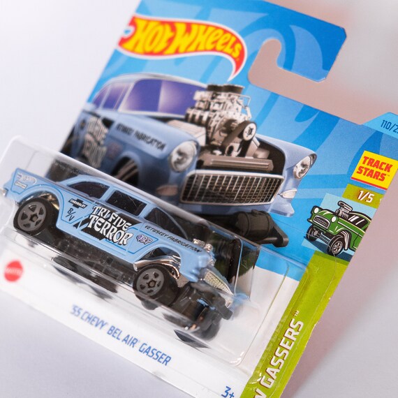 Hot Wheels '55 Chevy Bel Air Gasser - Nostalgic Powerhouse in