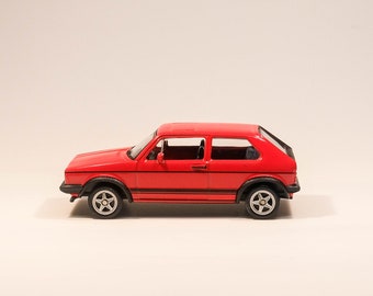 Volkswagen Golf GTI MK2 diecast model 1:60