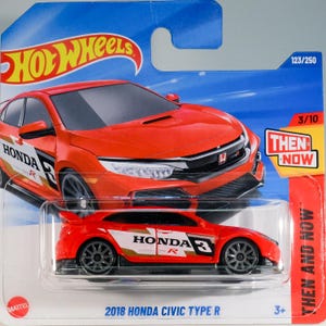 ミニカー Hot Wheels STH 2018 HONDA CIVIC typeR HW-GTD05_front_922ba423-cc52-