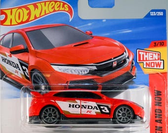 ホットウィール 2016 ホンダ シビック タイプ R - レッド ブラック