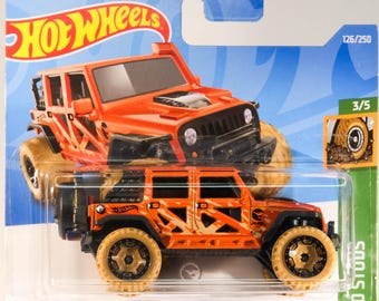Hot Wheels '17 Jeep Wrangler Tresure Hunt - Mud Studs - Etsy