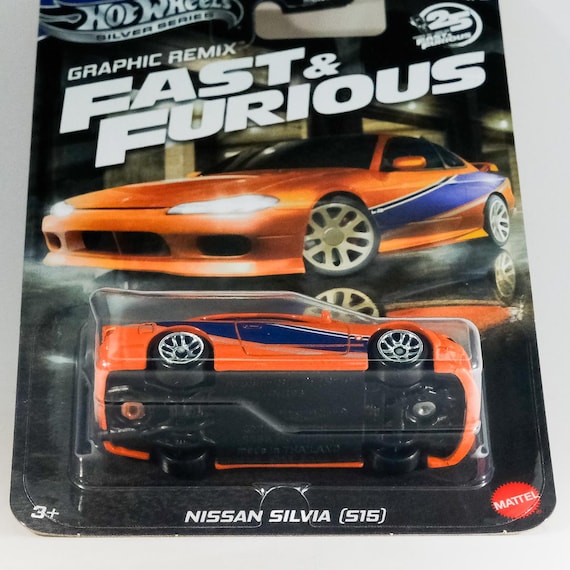 Hot Wheels Nissan Silvia S15 - Fast & Furious: Graphic Remix