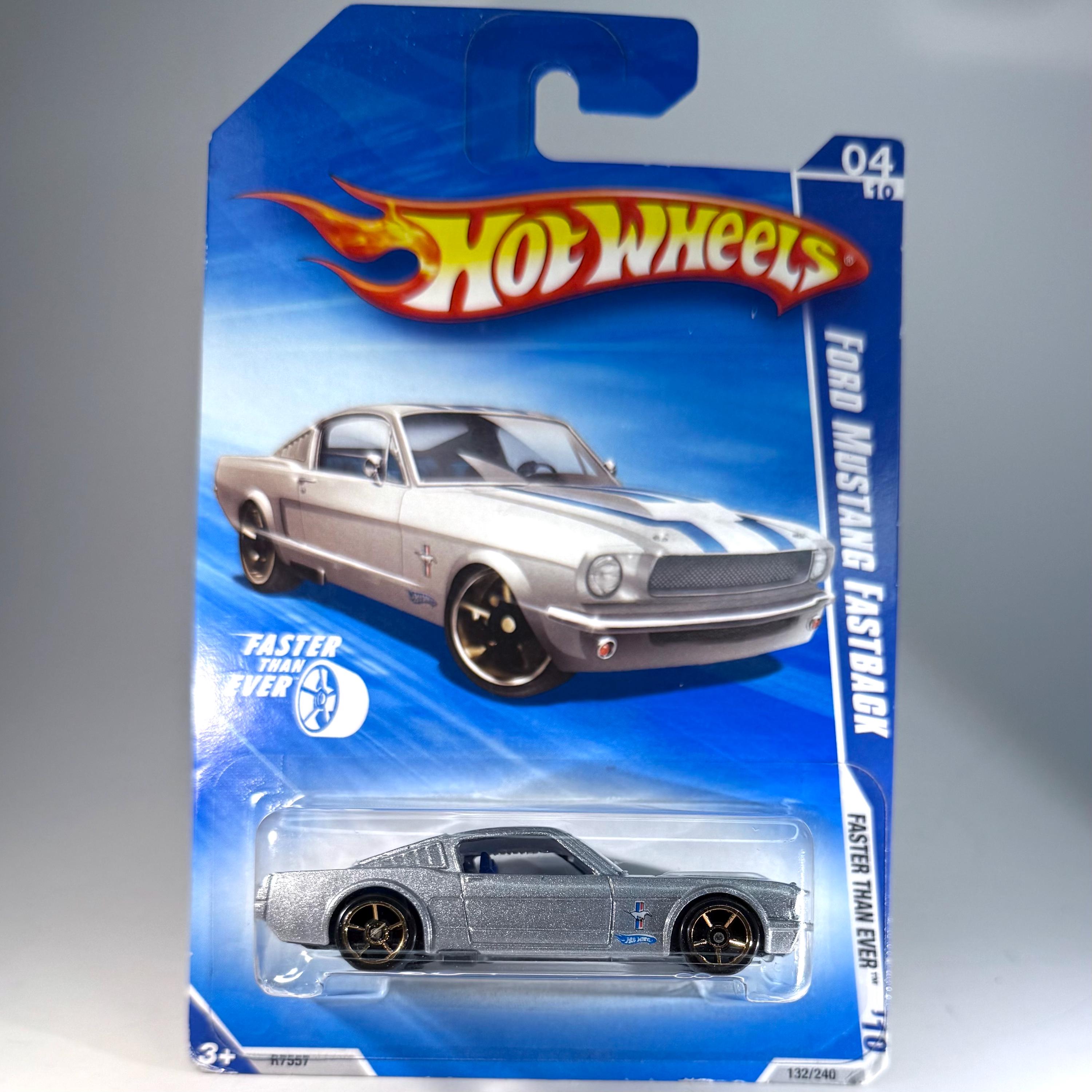 Vintage Hot Wheels Ford Mustang Fastback - Faster Than Ever (2010