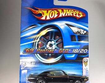Vintage Hot Wheels '69 Pontiac GTO - 2005 First Editions