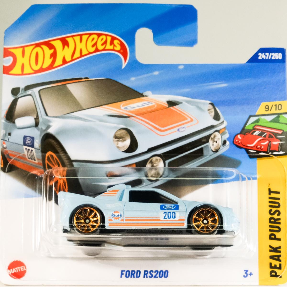 Hot Wheels Ford RS200 - Peak Pursuit (gulf) - Etsy