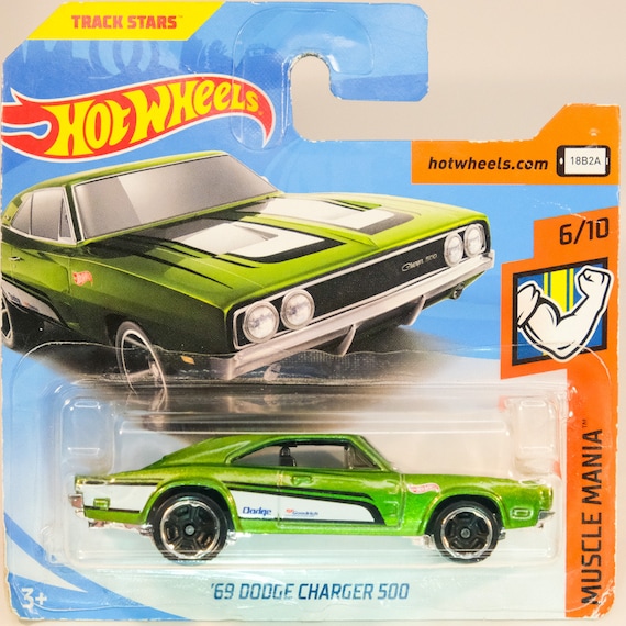 ホットウィール '69 ダッジ チャージャー ライムグリーン ホットウィール ダッジ チャージャー 500 '69 - マニア・ムスクローサ