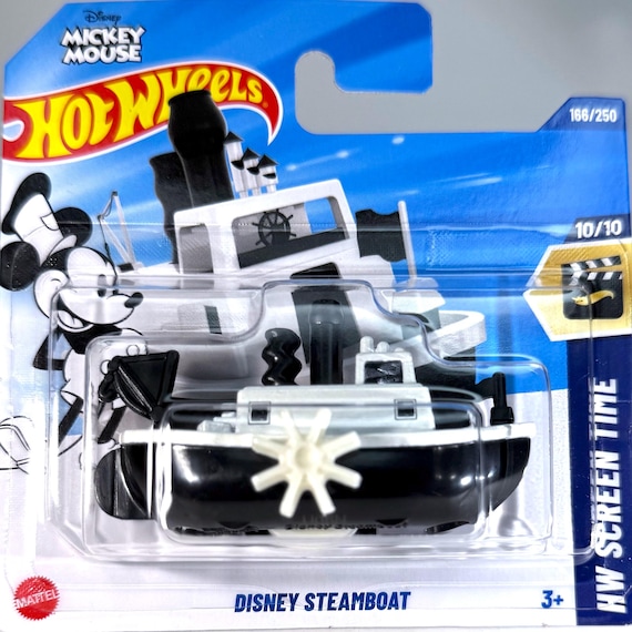 Hot Wheels Disney Steamboat (mickey Mouse) - HW Sceen Time 2025 - Etsy