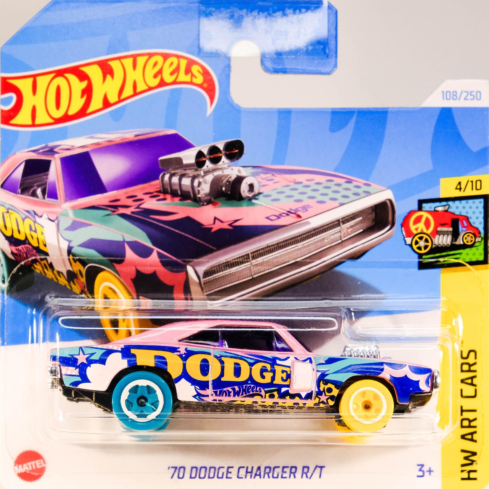 ミニカー Hot Wheels 70 Dodge Charger R/T nft Hot Wheels '70 Dodge Charger R/T - HW Art Cars - Etsy