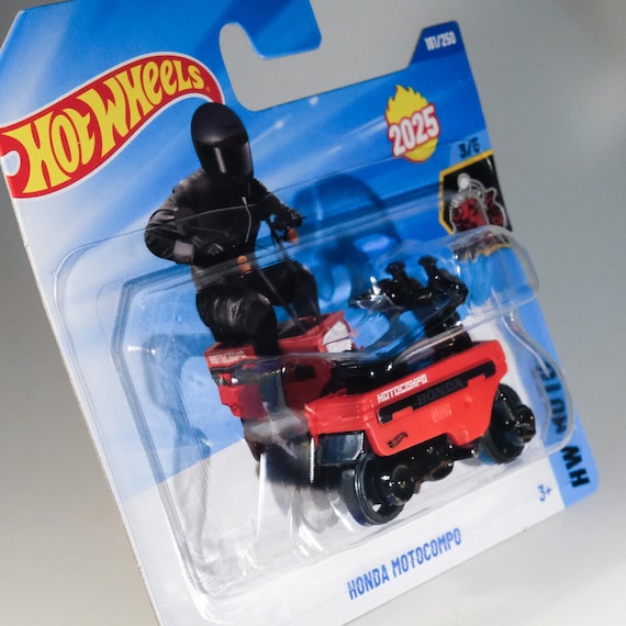 Hotwheels HONDA MOTOCOMPO 10台 Hot Wheels Mainline 2025 Case J HONDA MOTOCOMPO Long Card