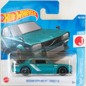 Hot Wheels Nissan Skyline HT 2000GT-X  - JDM