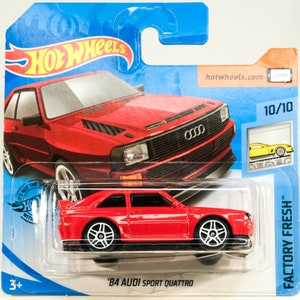 Hot Wheels Audi Sport Quattro &#39;84 (rojo) - Fresco de fábrica - 2020