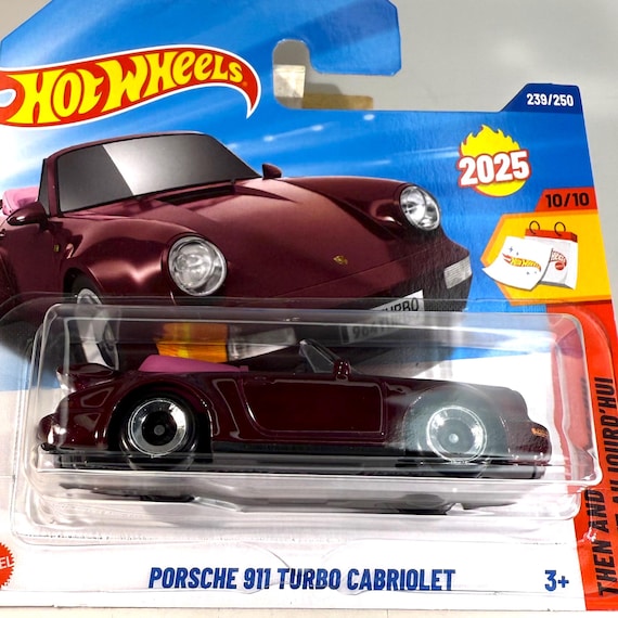ホットウィール ポルシェ 911 ターボ カブリオレ - 当時と現在（初版