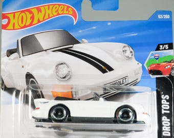 ホットウィール ポルシェ 911 ターボ カブリオレ - 当時と現在（初版