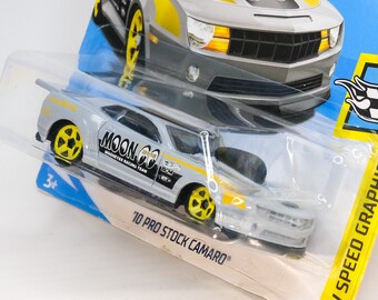 Hot Wheels '10 Pro Stock Camaro - Mooneyes Racing Team - Etsy