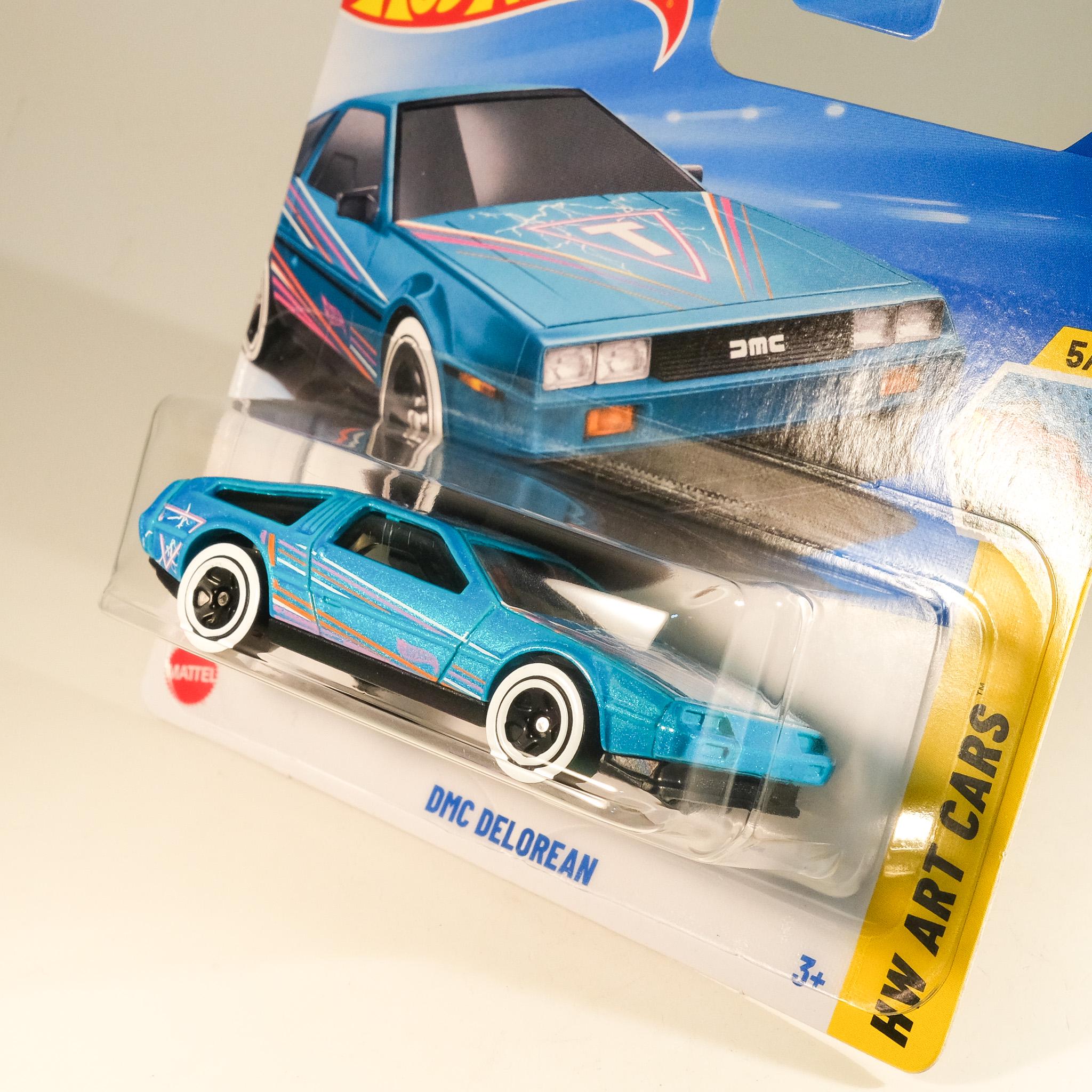 Hot Wheels DMC Delorean - HW Art Cars - Etsy