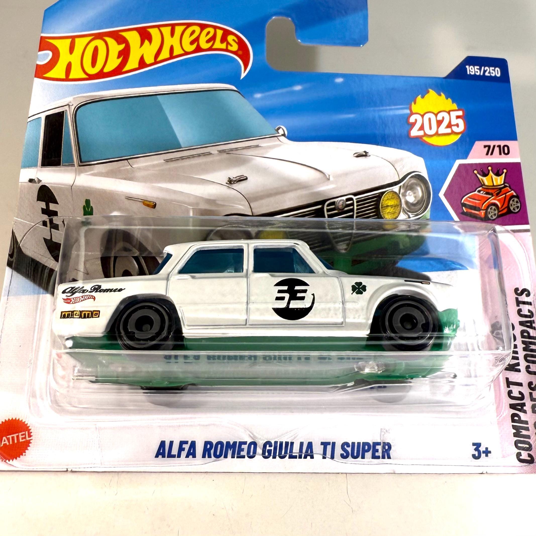 Hot Wheels Alfa Romeo Giulia TI Super - Compact Kings (primeira