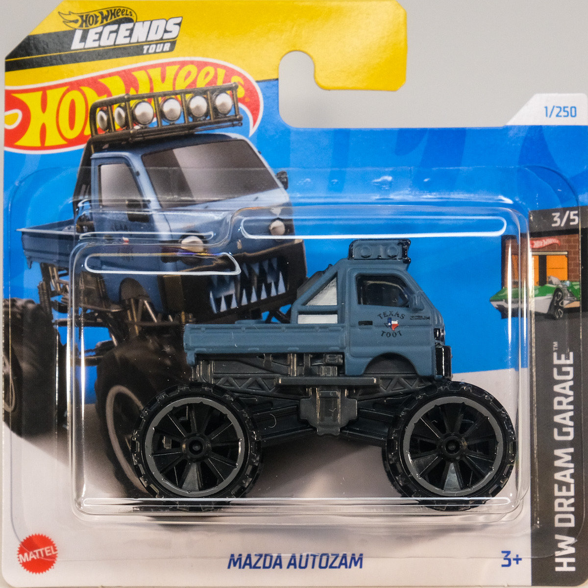 Hot Wheels - Mazda Autozam – HW Dream Garage 3/5 – HRY51 – Short Card – Legends Tour – Mattel 2024