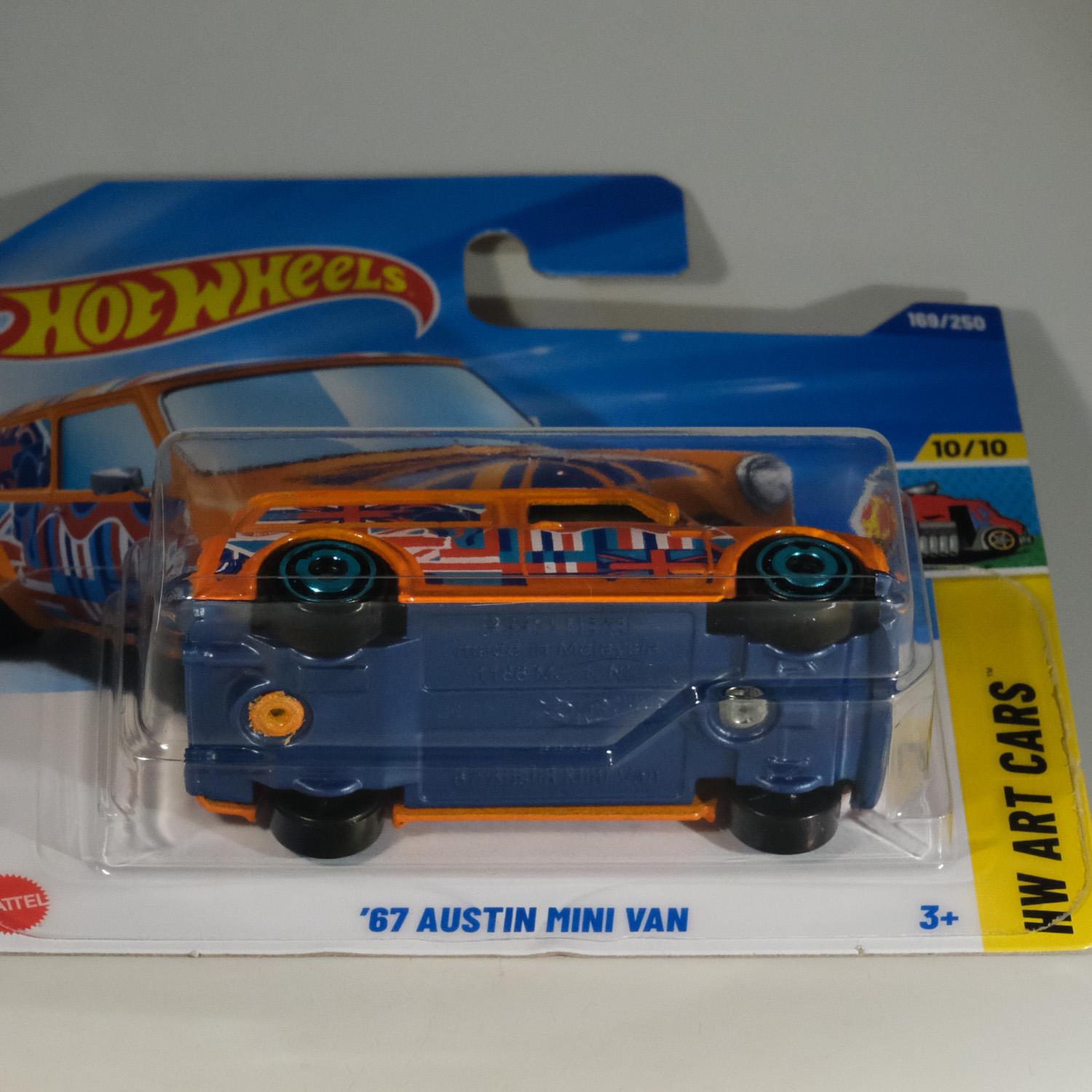 Hot Wheels 67 Austin Mini Van - HW Art Cars - Etsy